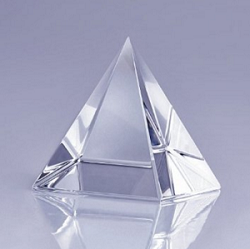 Amlong Crystal High Quality Crystal Pyramid 
