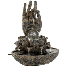 Gifts & Decor Hand of Buddha Stone 