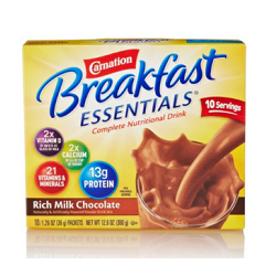 Carnation Breakfast Essentials, Rich Milk Chocolate Powder