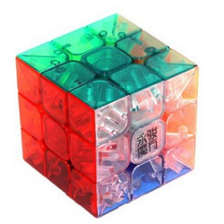 Stickerless Cube Puzzle