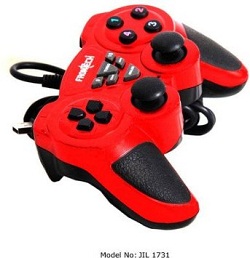 Frontech Wired 3D Game Pad Dual Shock 