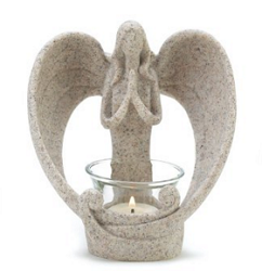 Gifts & Decor Desert Angel Tea Light Candleholder