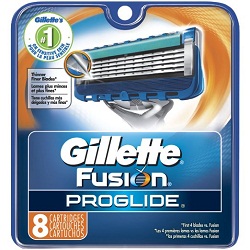 Gillette Fusion ProGlide Manual Men's Razor Blade Refills, 8 Count