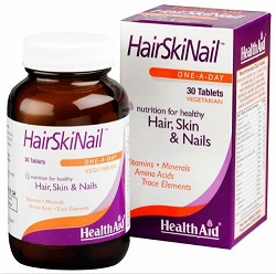HealthAid HairSkiNail - 30 Tablets