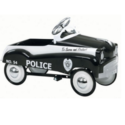 InStep Police Pedal Car