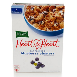 Kashi Heart to Heart, Oat Flakes and Wild Blueberry