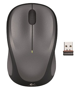 Logitech M235 Wireless Mouse (Grey)