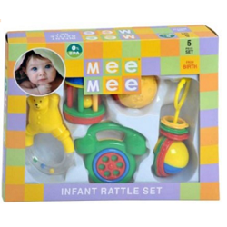 Mee Mee Rattles Set, Multi Color