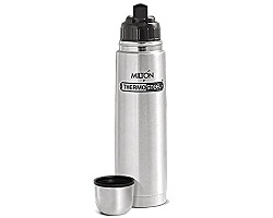 Milton Thermosteel Flip Lid Flask, 1000ml, Silver 