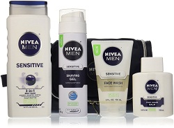 NIVEA Men 4 Piece Sensitive Collection Gift Set