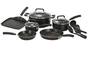 Nonstick Thermo-Spot Heat Indicator Cookware Set