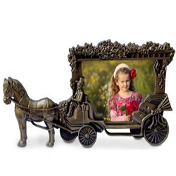 Olivery Horse Carriage Photo Frame