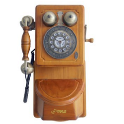 Pyle PRT45 Retro Antique Country Wall Phone
