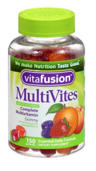Vitafusion MultiVites Gummy Multivitamins 150 Gummies Berry