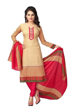 Vaamsi Women's Poly Cotton Dress Material