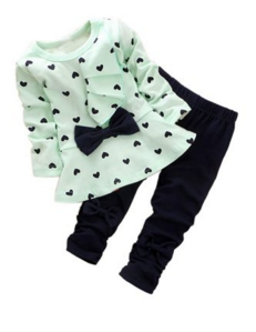 Zeagoo Fall Clothes Baby Girl Cute 2pcs Set